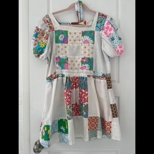 Vintage patchwork dress